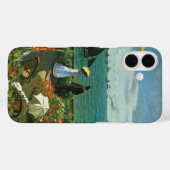 Terras aan de zijkant van Claude Monet Case-Mate iPhone Case (Achterkant (horizontaal))