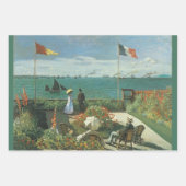 Terras aan de zijkant van Claude Monet Inpakpapier Vel (Voorkant 3)