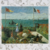 Terras aan de zijkant van Claude Monet Legpuzzel