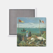 Terras aan de zijkant van Claude Monet Magneet (Voorkant / Achterkant)