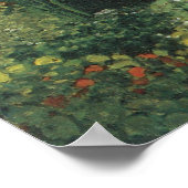 Terras aan de zijkant van Claude Monet Poster (Hoek)