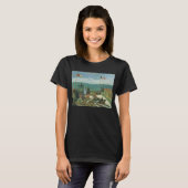 Terras aan de zijkant van Claude Monet T-shirt (Voorkant volledig)