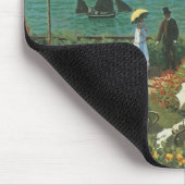 Terras bij de zee door Claude Monet Muismat (Hoek)