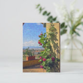 Terras bij het Briefkaart Villa Poggio SanFelice (Staand voorkant)