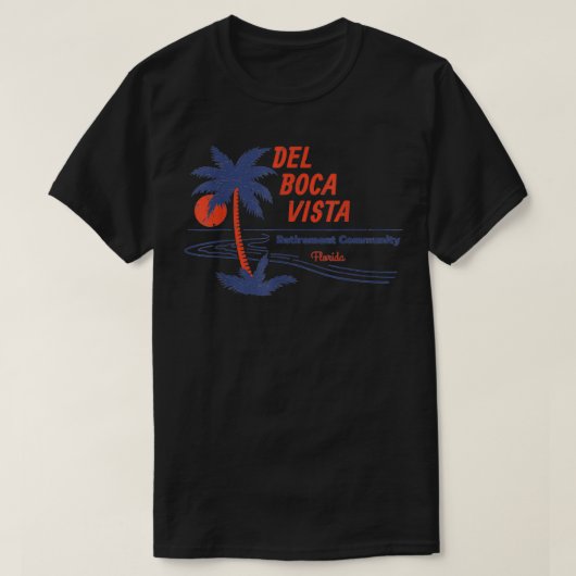 Terras Del Boca Vista T-shirt (Design voorkant)