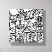 Terras Huis #31 Canvas Afdruk (Voorkant)