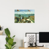 Terras in St. Adresse, 1867, Monet Poster (Thuiskantoor)