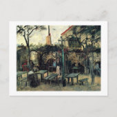 Terras of a Cafe on Montmartre La Guinguette Briefkaart (Voorkant)