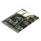 Terras of a Cafe on Montmartre La Guinguette Notitieboek (Linkerzijde)