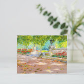  Terras, Prospect Park (1887) tekening Briefkaart (Staand voorkant)