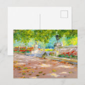  Terras, Prospect Park (1887) tekening Briefkaart (Voorkant / Achterkant)