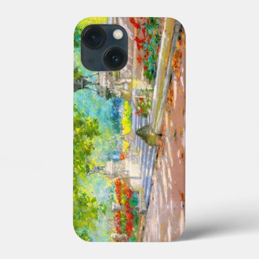 Terras, Prospect Park (1887) tekening Case-Mate iPhone Case (Achterkant)