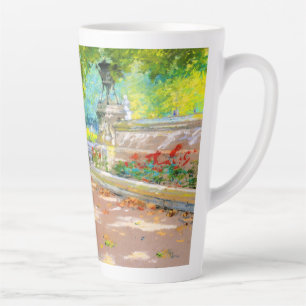 Terras, Prospect Park (1887) tekening Latte Mok