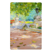 Terras, Prospect Park (1887) tekening Mini Klembord (Achterkant)