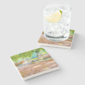  Terras, Prospect Park (1887) tekening Stenen Onderzetter (Zijkant)