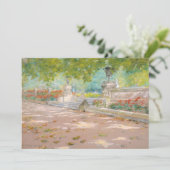 Terras, Prospect Park | William Merritt Chase (Staand voorkant)