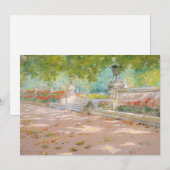 Terras, Prospect Park | William Merritt Chase (Voorkant / Achterkant)