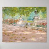 Terras, Prospect Park | William Merritt Chase Poster (Voorkant)