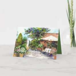 Terras van het Manor House Kaart