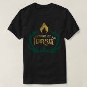 Terrasen Throne van Glass T-shirt (Design voorkant)