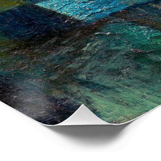 terrastuin (1920) door Paul Klee Perfect Poster (Hoek)