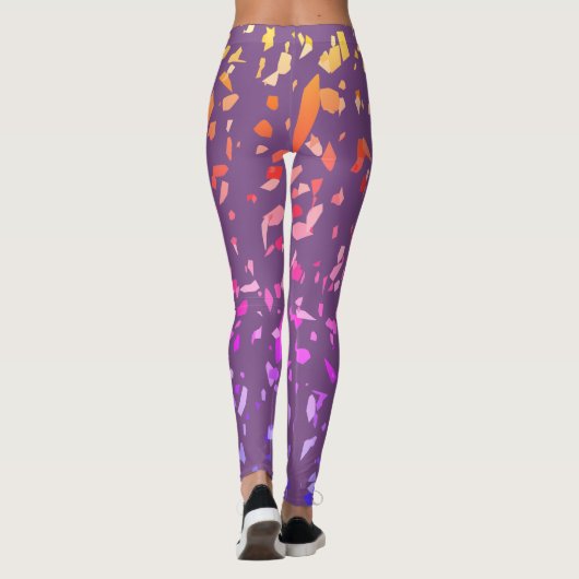 Terrazo-artikelen Leggings (Achterkant)