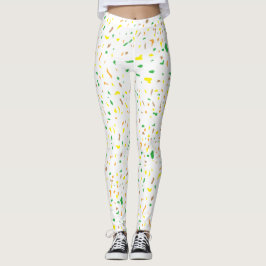 Terrazo Elegant Summer Leggings