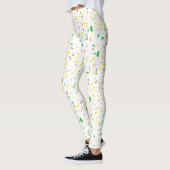 Terrazo Elegant Summer Leggings (Links)