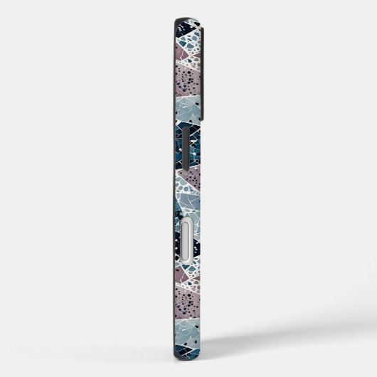 Terrazzo Abstract Design Case-Mate iPhone Case (Achterkant / Rechts)