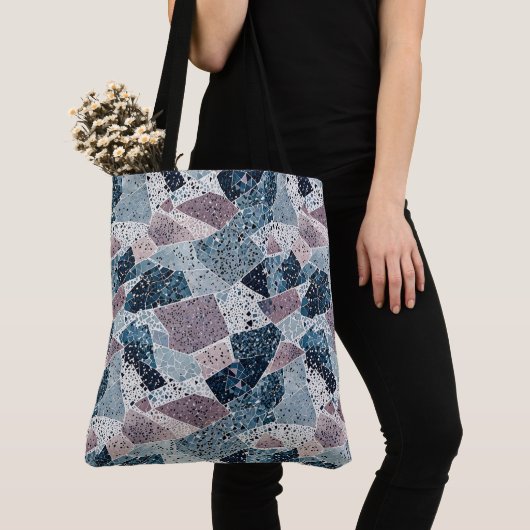 Terrazzo Abstract Design Tote Bag (Dichtbij)