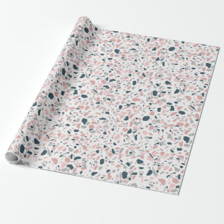 Terrazzo abstracte, leuke print design cadeaupapier