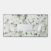 Terrazzo Architectonisch Kleurrijke Kantoor Fun Bureaumat (Keyboard & Muis)