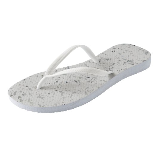Terrazzo Beach Pebbles TextielTeenslippers Teenslippers (Schuin)