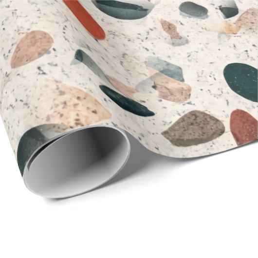 Terrazzo Cadeaupapier (Rol Hoek)