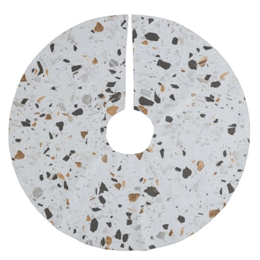 Terrazzo Concert: abstract ontwerp Kerstboom Rok (Voorkant)