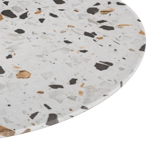 Terrazzo Concert:  abstract ontwerp Snijplank (Hoek)