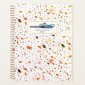 Terrazzo Curling Iron Cosmetoloog Salon Hair Planner (Voorkant)