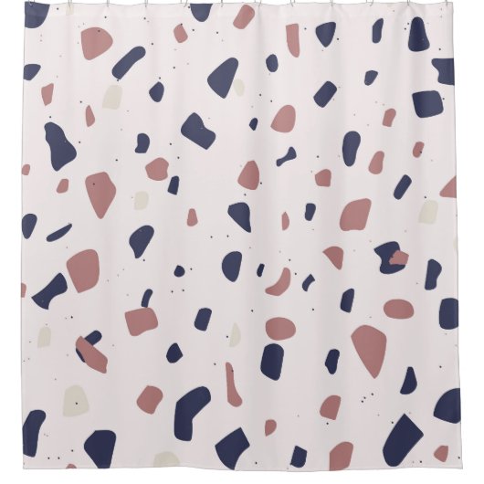 Terrazzo Douchegordijn (Voorkant)