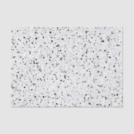 Terrazzo Elegant Black en White Grey Retro Tissuepapier