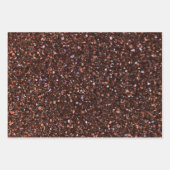 Terrazzo Elegant Brown Tan Brown Retro Inpakpapier Vel (Voorkant 2)