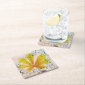 Terrazzo en Botanical Kartonnen Onderzetters (Insitu)