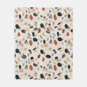 Terrazzo Fleece Deken (Voorkant)