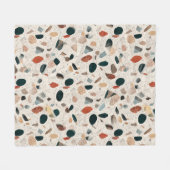 Terrazzo Fleece Deken (Voorkant (Horizontaal))