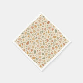 Terrazzo geïnspireerd patroon servetten (Hoek)