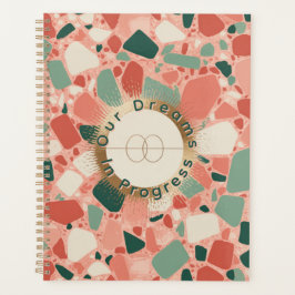 Terrazzo & Gold Wedding | Modern & Fun Celebration Planner