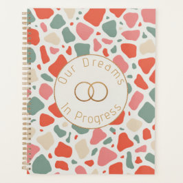 Terrazzo & Gold Wedding | Modern & Fun Celebration Planner