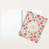 Terrazzo & Gouden Bruiloft | Moderne & Leuke Vieri Planner (Display)