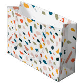 Terrazzo Groot Cadeauzakje (Voorkant Gekanteld)