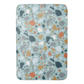 Terrazzo in blauw badmat (Voorkant Verticaal)