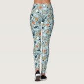 Terrazzo in blauw leggings (Achterkant)